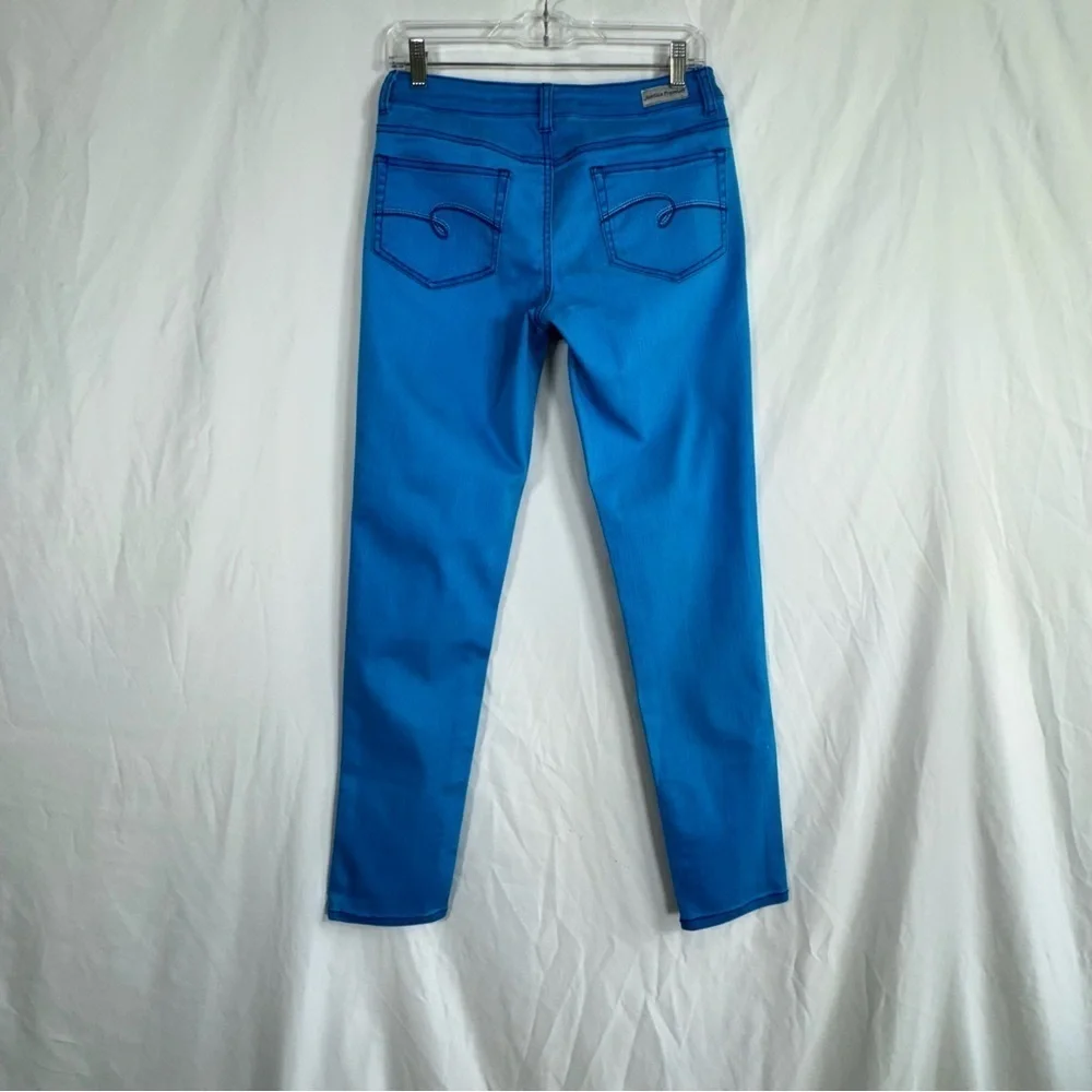 Justice Girl’s Bright Sky Blue Simply Low Jeans Plus 14.5